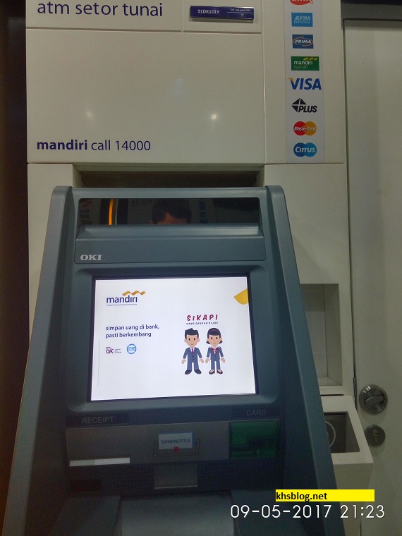 Cara Setor Tunai Di Atm Bank Mandiri Mudah Dan Praktis Off